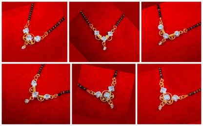 MN2632 Daphne Cute Flora Zircon Mangalsutra Gift for Women