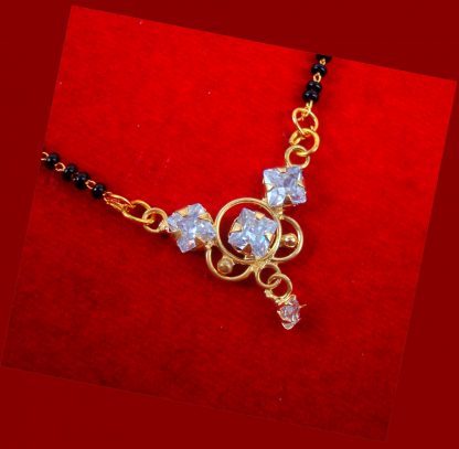 MN27 Daphne Cute Flora Zircon Mangalsutra Gift for Women