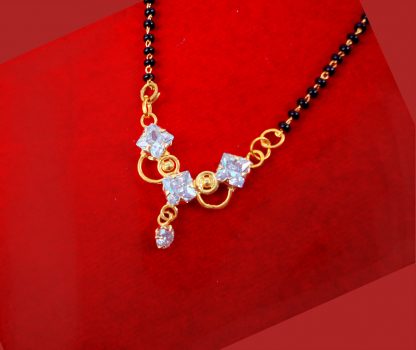 MN28 Daphne Cute Flora Zircon Mangalsutra Gift for Women