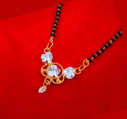 MN29 Daphne Cute Flora Zircon Mangalsutra Gift for Women