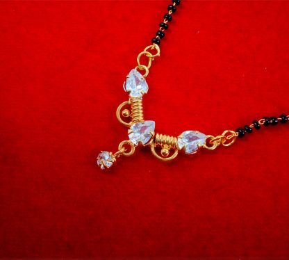 MN31 Daphne Cute Flora Zircon Mangalsutra Gift for Women