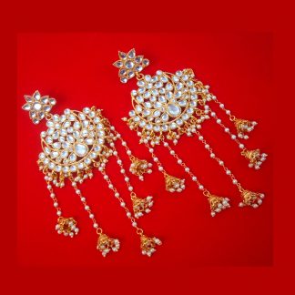 JM94-Daphne-Golden-Earring-With-Long-Hanging-Pearl-Chain-Jhumki-For-Woman-jpg