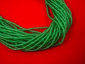 NA82G Daphne Green Multi Strand Small Handmade Chain For Woman