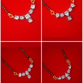 MN336 Daphne Golden Silver Cute Tiny Sleek Mangalsutra For Women