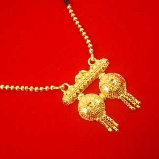 MN62 Daphne South Indian Double Finely Katori Style Mangalsutra For Woman