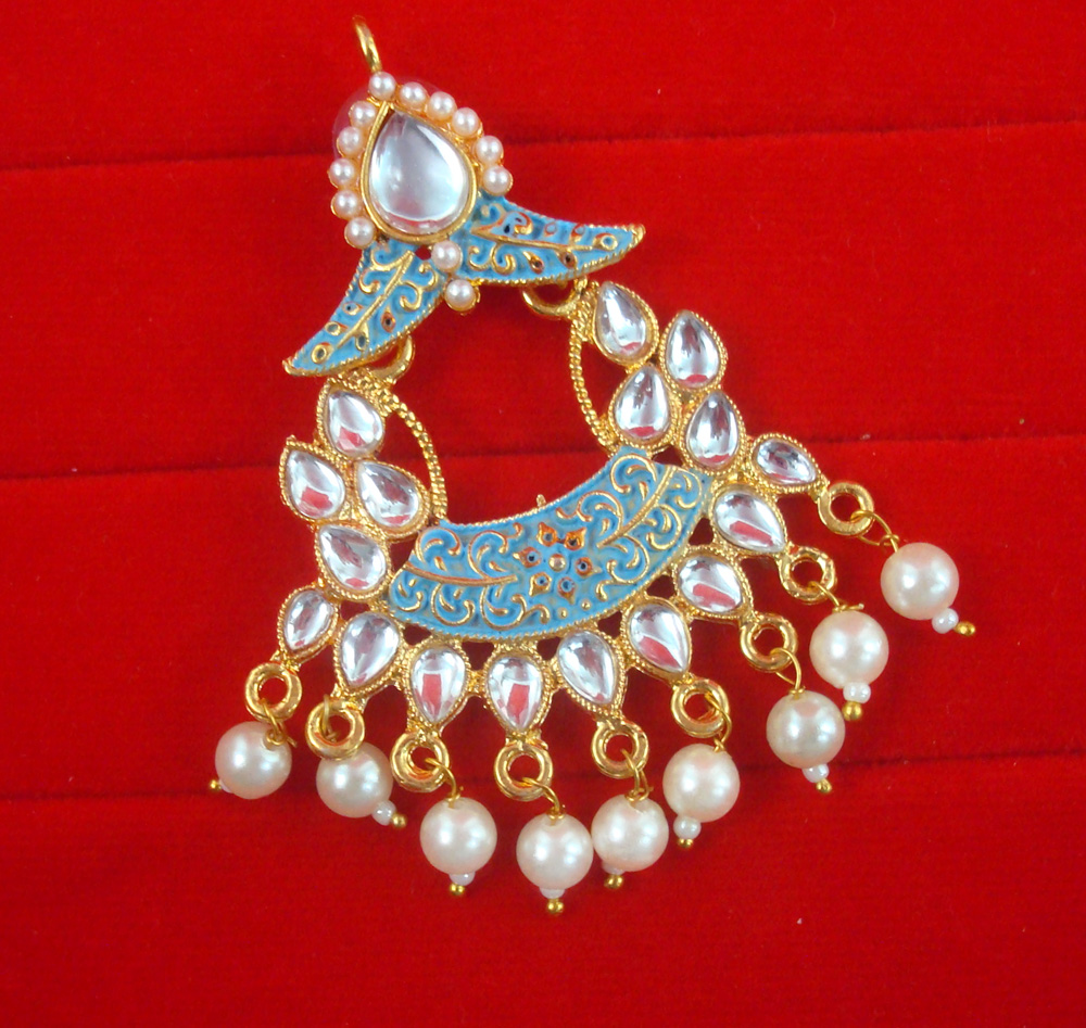 Order Leena's Beautiful Traditional Punjabi Golden Tikka Sets With Earrings  Online From Bada Bazer,khanna