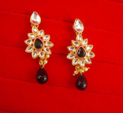 JH64BP Daphne Light Weight Wedding Wear Hanging Earring For Woman