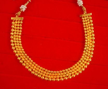 NA67B Daphne Round Rajasthani Style Beautiful Necklace especially for Wedding