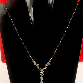 Bollywood Flora Style Mangalsutra Set for KarvaChauth HC77B