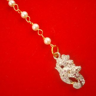 Cute Tiny Designer Wedding Wear Zircon Maang Tikka ZMG21