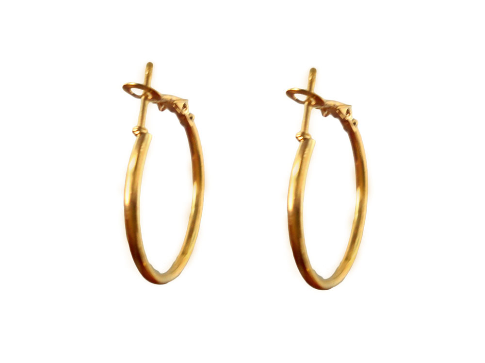 Flipkart.com - Buy Njoy Smooth Big Round Hoop Earrings Crystal Alloy Hoop  Earring Online at Best Prices in India