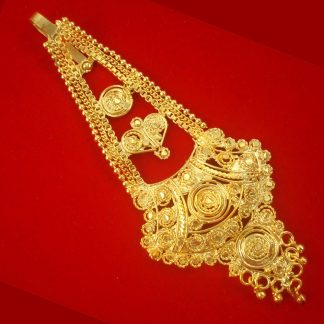 Indian Bollywood Golden Light Weighted Passa For Wedding PS19