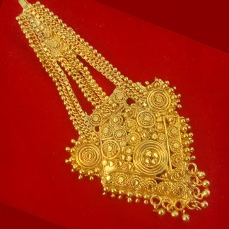 Indian Bollywood Golden Light Weighted Passa For Wedding PS20