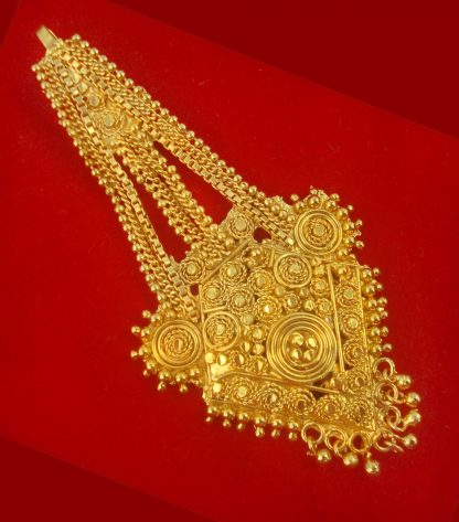 Indian Bollywood Golden Light Weighted Passa For Wedding PS20