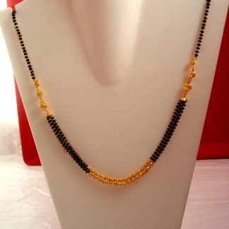 Three Line Daily Wear Mangalsutra for Women, Cute Diwali Gift For Wife