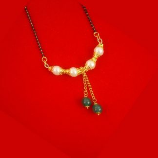 Newly Brides Daily Wear Mangalsutra With Gift For Karwa Chauth DM35