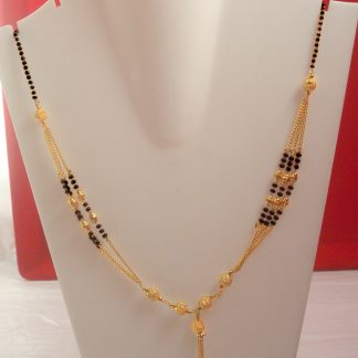 Three Line Daily Wear Mangalsutra Karwa Chauth Gift For Wife DM26