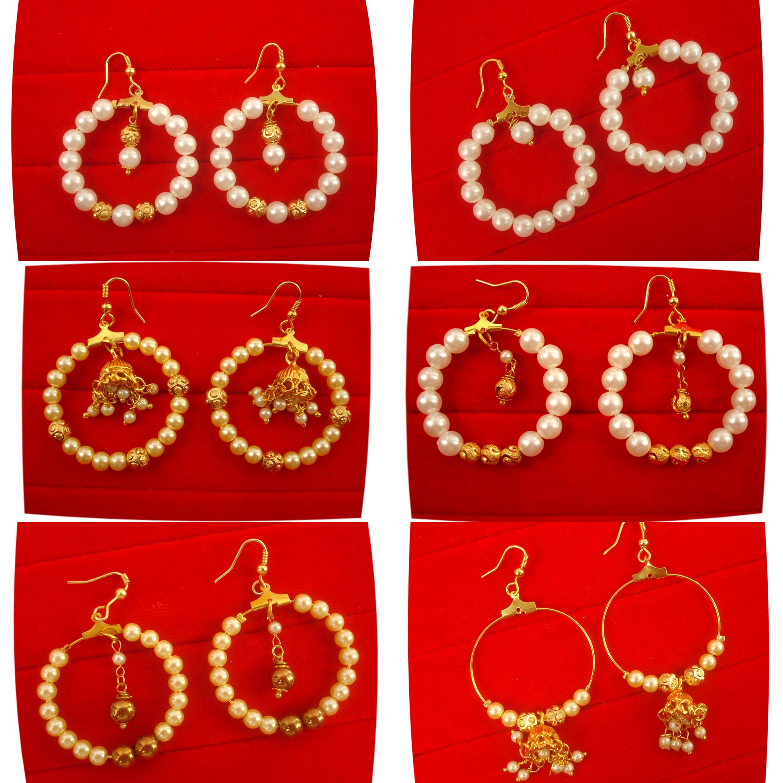Awesome different types of gold earrings(jhumkas) designs | Gold wedding  jewelry, Gold pearl jewelry, Gold rings jewelry