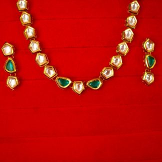 Artificial Jewelry  Charming Wedding Wear Premium Kundan Necklace Earring Christmas Gift Best Price NH100