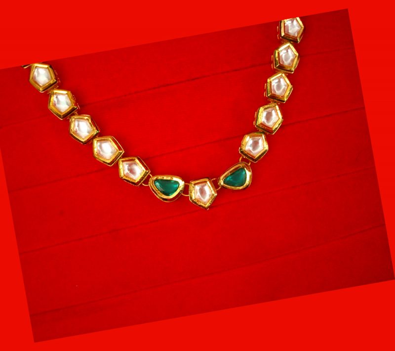 Artificial Jewelry  Charming Wedding Wear Premium Kundan Necklace Earring Christmas Gift Best Price NH100