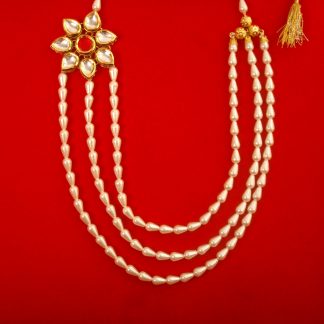 Engagement Wear Fancy Artificial Designer Multi Strand Pearl Necklace Especially for Cocktail Parties NH96