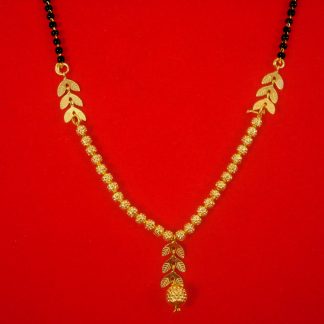 Buy Online Latest Daily Wear Designer Sleek Mangalsutra Necklace Gift For Wife DM72