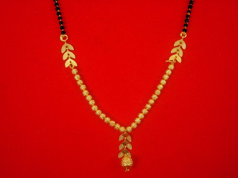 Buy Online Latest Daily Wear Designer Sleek Mangalsutra Necklace Gift For Wife DM72