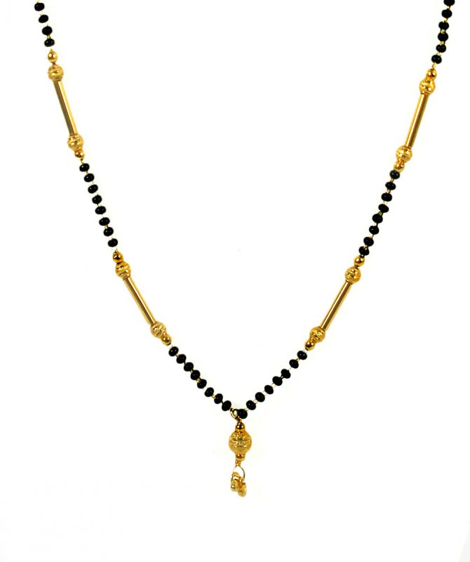 Daily Wear Handmade gold beads Mangalsutra Chain for Women DM91