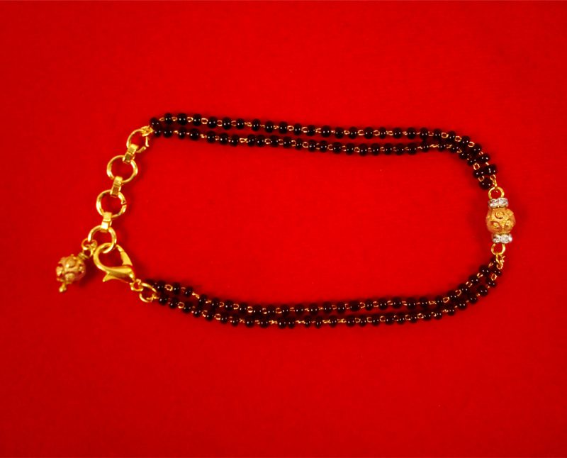 Shop Asika Diamond Mangalsutra Bracelet Online | CaratLane US