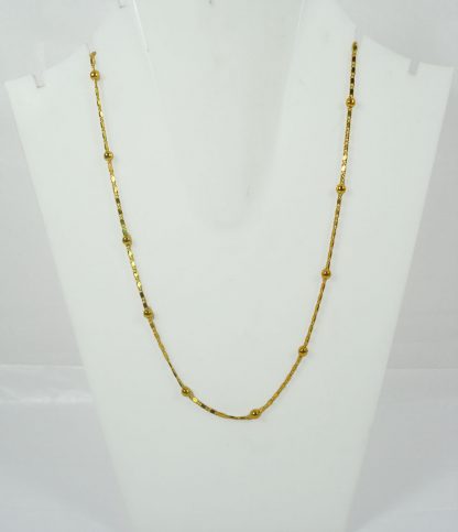 Fashion Jewelry Golden Daily Wear Sleek Light Weighted Girlish Chain DC45