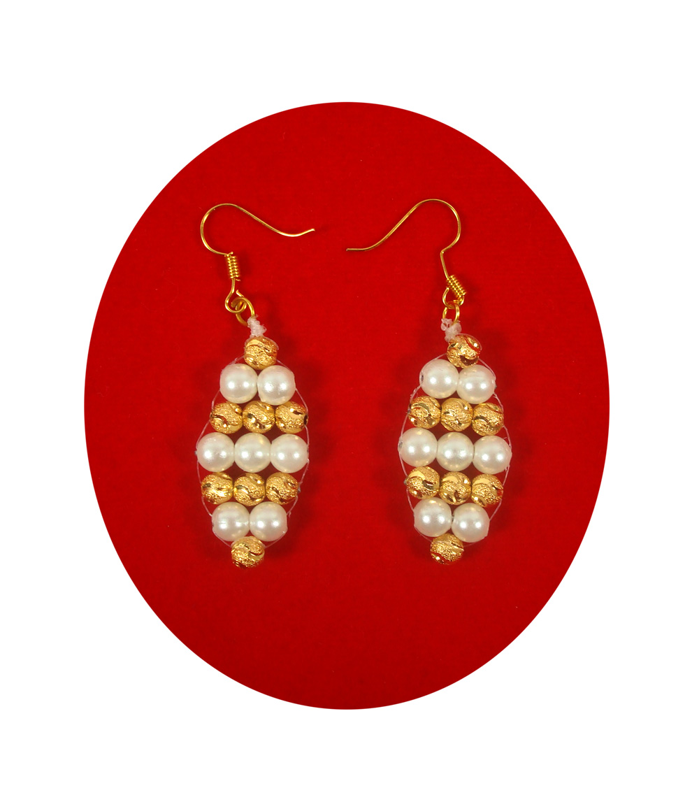 Flipkart.com - Buy PRANATI Gold -plated tops earrings golden small earring  pair Alloy Stud Earring Online at Best Prices in India