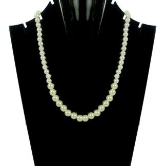 Imitation Jewelry Classy Daily Wear Pearl Creamy and white Pearl Chain Gift For Wife Dc53
