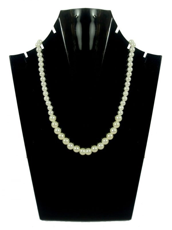 Imitation Jewelry Classy Daily Wear Pearl Creamy and white Pearl Chain Gift For Wife Dc53