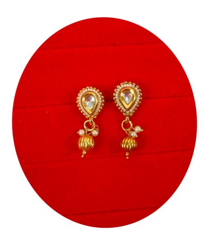 Fashion Jewelry Designer Multicolored Attractive Kundan Earring for Women Gift for Wife