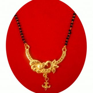 Fashion Jewelry Designer Peacock Golden Plated Mangalsutra Valentine Gift For Wife GM29