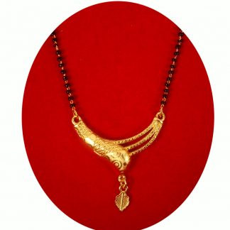 Fashion Jewelry Designer Unique Golden Plated Mangalsutra Valentine Gift For Wife GM28