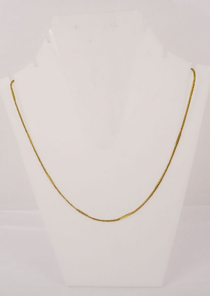 Fashion Jewelry Golden Sleek Light Weighted Royal Look Chain Gift For Her DC41