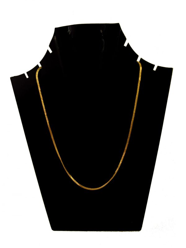 Fashion Jewelry Golden Sleek Light Weighted Royal Look Chain Gift For Her DC42