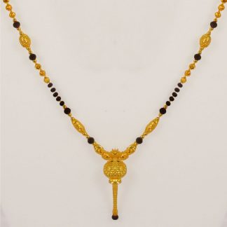 Fashion Jewelry Handmade Gold Beads Mangalsutra Chain Gift For Wife GM38