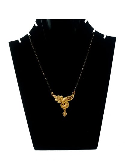 Fashion Jewelry Unique Designer Gold Plated Daily Wear Mangalsutra Chain Gift For Wife DM77B