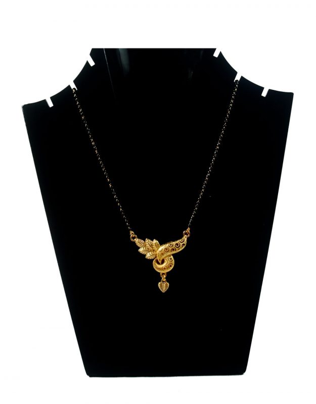 Fashion Jewelry Unique Designer Gold Plated Daily Wear Mangalsutra Chain Gift For Wife DM77B